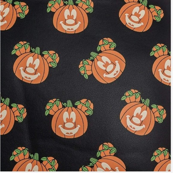 Loungefly Mick-O-Lantern Glow in the Dark mini backpack-In Stock - Picture 4 of 7